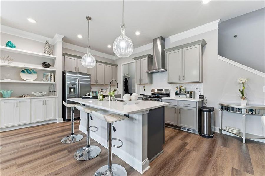Furnished interior view inside a new home in , Decatur (Image 14).