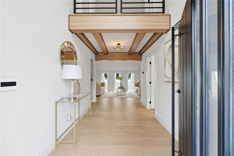 Furnished interior view inside a new home in , Brookhaven (Image 5).