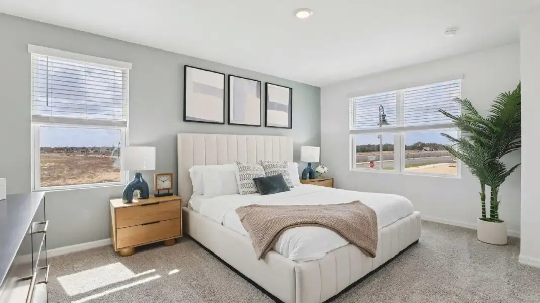 Furnished interior view inside a new home in Atria at Ridgewood Lakes, Davenport (Image 14).