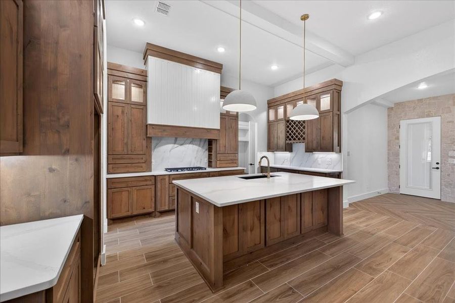 Furnished interior view inside a new home in , Azle (Image 11).