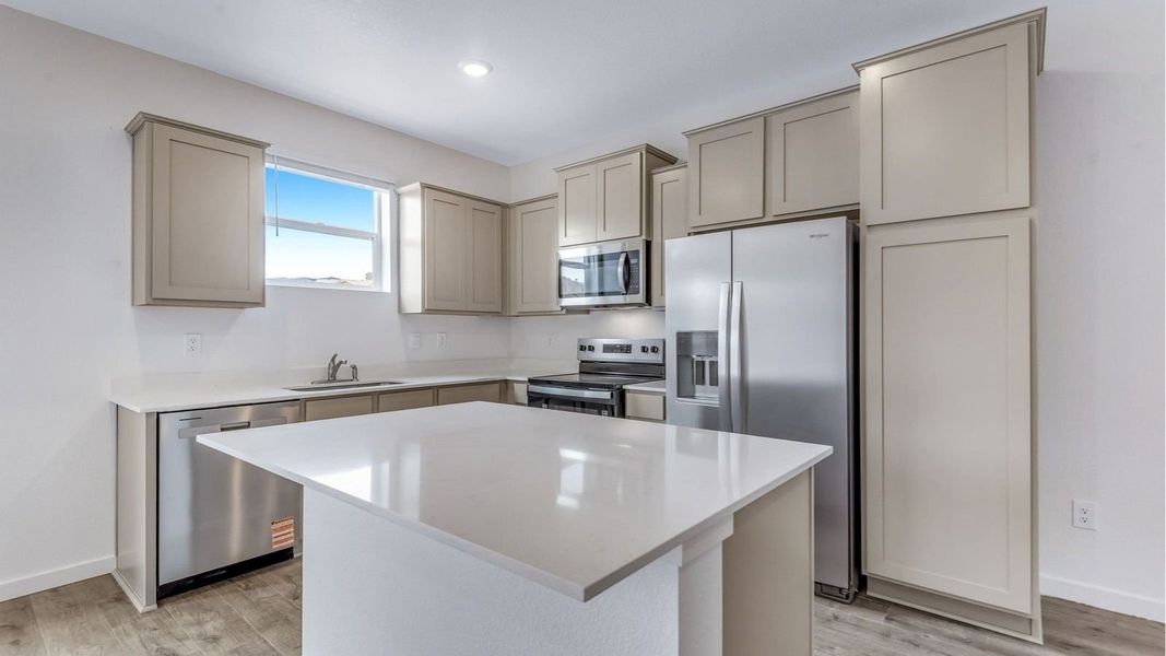 Furnished interior view inside a new home in Ellston Park, Colorado Springs (Image 6).