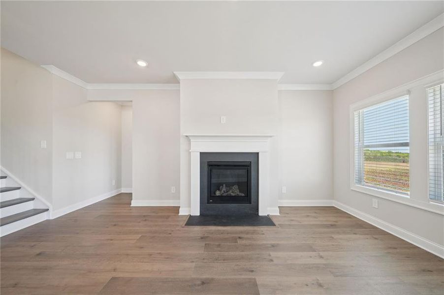 Spacious, unfurnished interior of a new home in River Pointe, Monroe (Image 31).