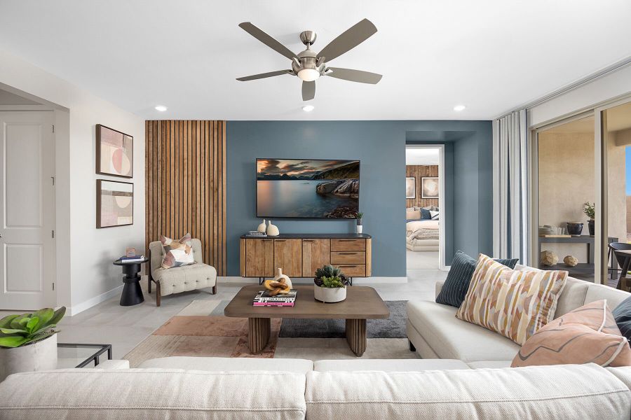 Representative furnished interior of a home built from the Dove by Mattamy Homes in Bella Vista Farms, Queen Creek (Image 13). Representative furnished interior of a home built from the Dove by Mattamy Homes in Bella Vista Farms, Queen Creek (Image 13).