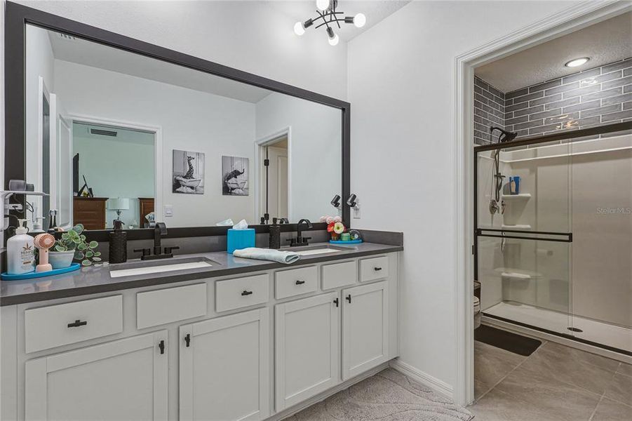 Furnished interior view inside a new home in , Apollo Beach (Image 16). Furnished interior view inside a new home in , Apollo Beach (Image 16).