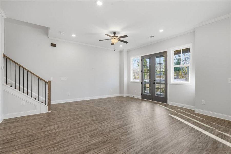 Spacious, unfurnished interior of a new home in Serenity, Hapeville (Image 32). Spacious, unfurnished interior of a new home in Serenity, Hapeville (Image 32).