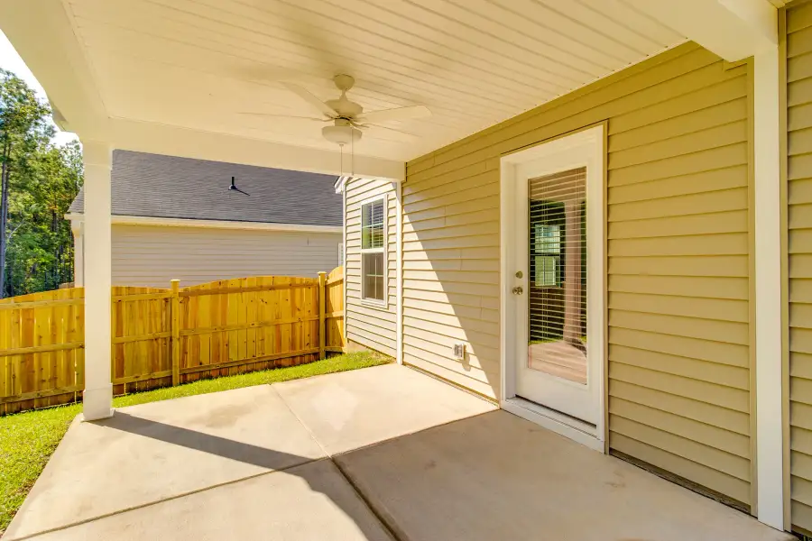 Exterior details and patio area of a home in Killians Crossing, Blythewood (Image 3). Exterior details and patio area of a home in Killians Crossing, Blythewood (Image 3).