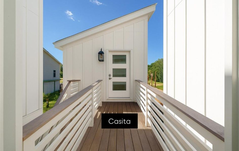 Exterior details and patio area of a home in , Charleston (Image 47).