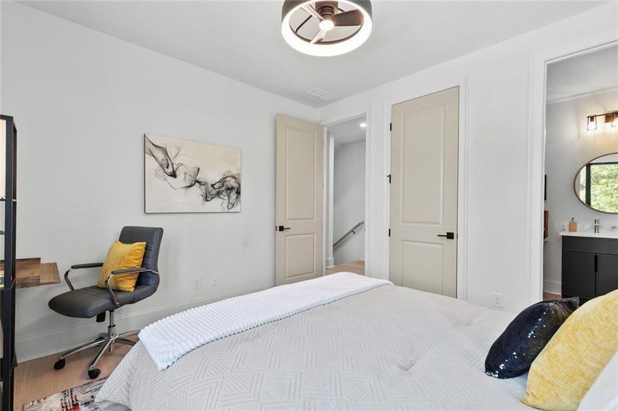 Furnished interior view inside a new home in , Chamblee (Image 17).