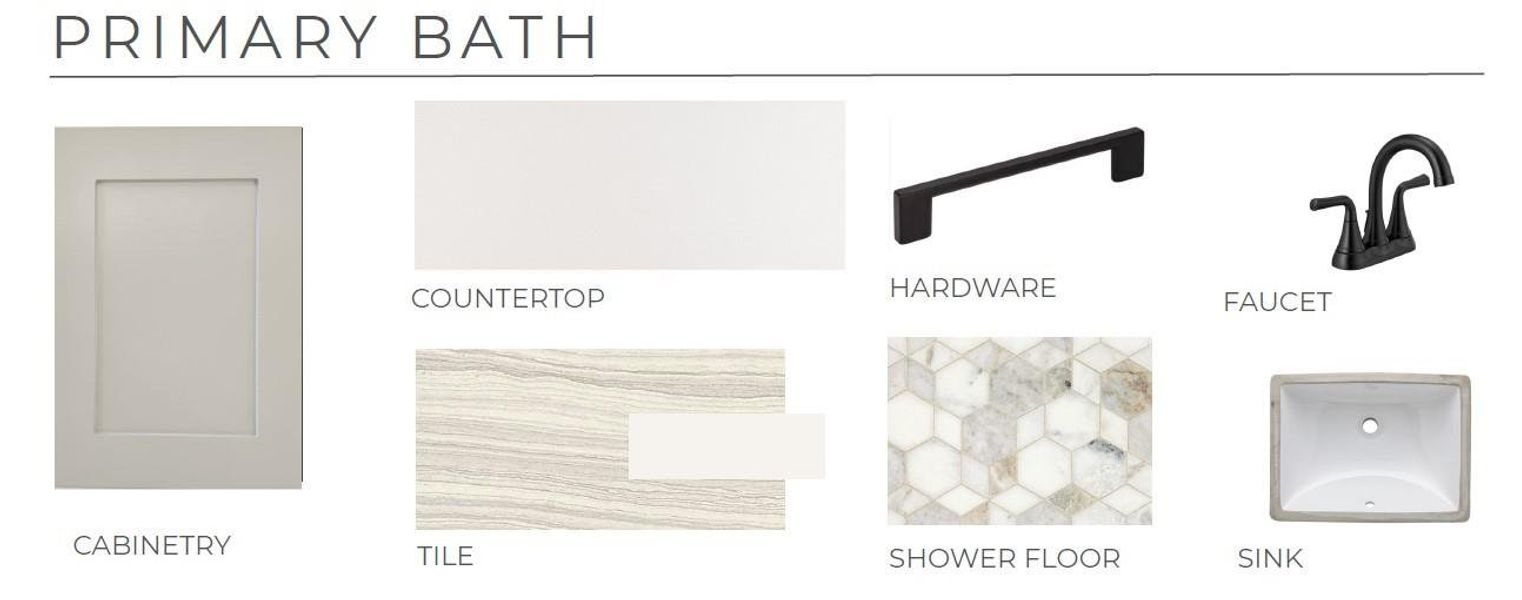 Sample of building materials used in homes in Tompkins Reserve, Katy (Image 4).