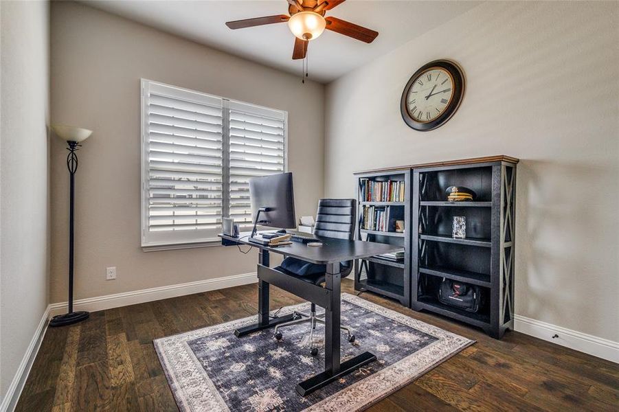 Furnished interior view inside a new home in , Flower Mound (Image 24).