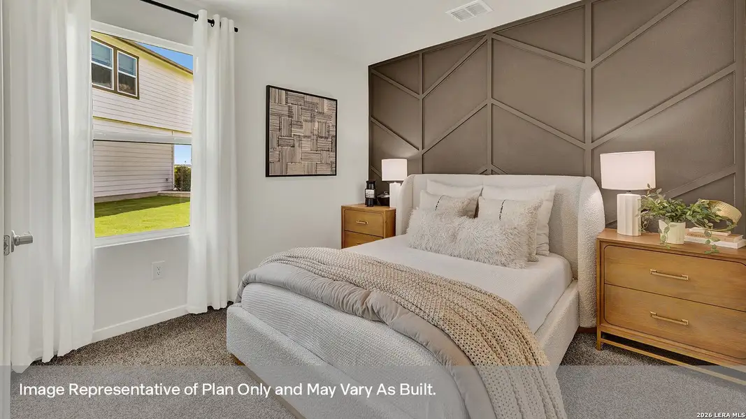 Furnished interior view inside a new home in Mayfair, New Braunfels (Image 18).