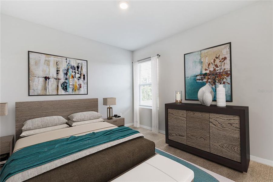 Furnished interior view inside a new home in Burnt Store Village, Punta Gorda (Image 14).