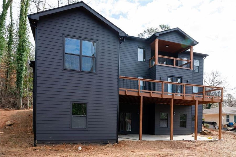 In-progress construction of a new home in , Atlanta, GA (Image 85).