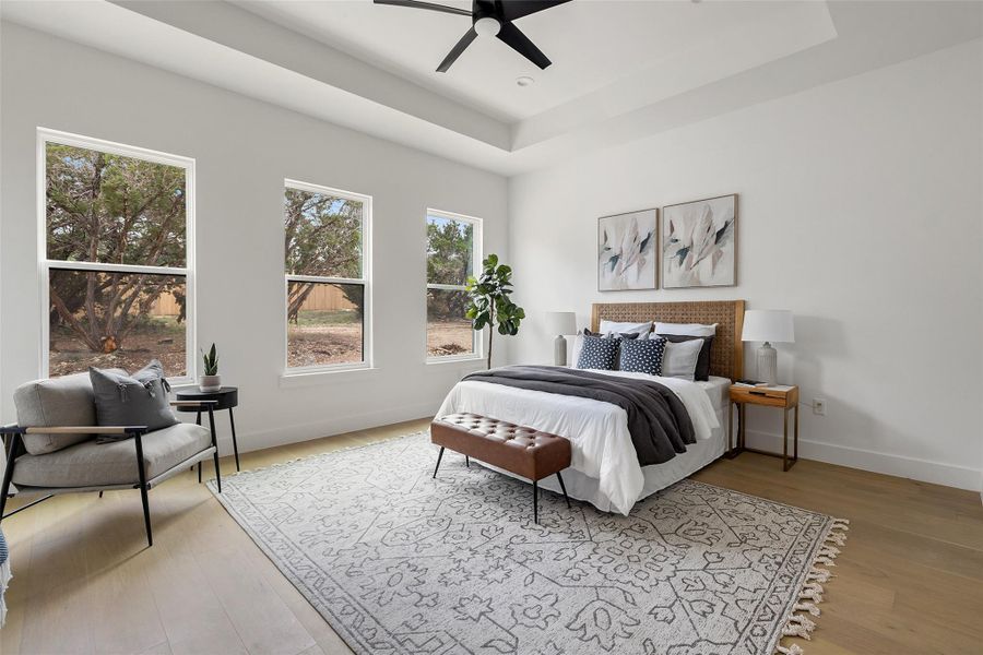 Furnished interior view inside a new home in , Wimberley (Image 15).