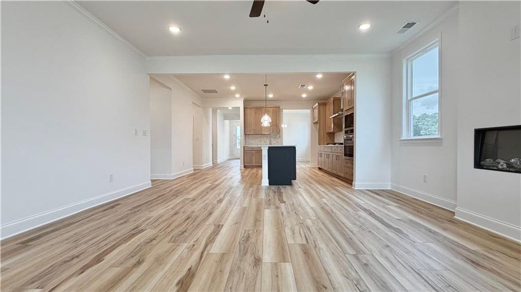 Spacious, unfurnished interior of a new home in Wehunt Meadows, Hoschton (Image 22). Spacious, unfurnished interior of a new home in Wehunt Meadows, Hoschton (Image 22).