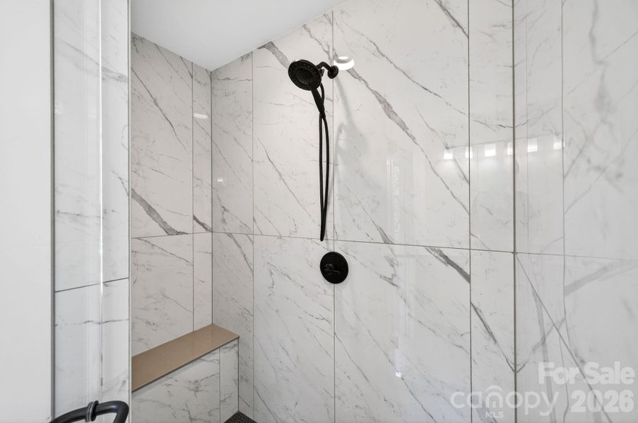 Close-up of interior finishes inside a home in , Asheville (Image 16).