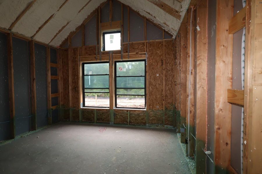 In-progress construction of a new home in Sienna - Grove Collection, Missouri City, TX (Image 9).
