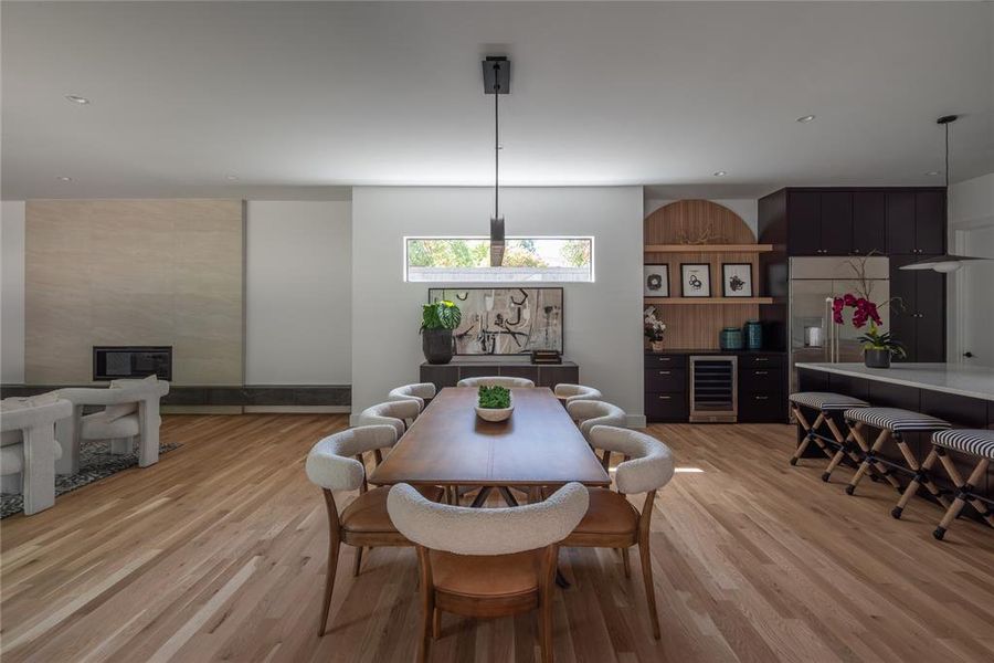 Furnished interior view inside a new home in , Dallas (Image 6).
