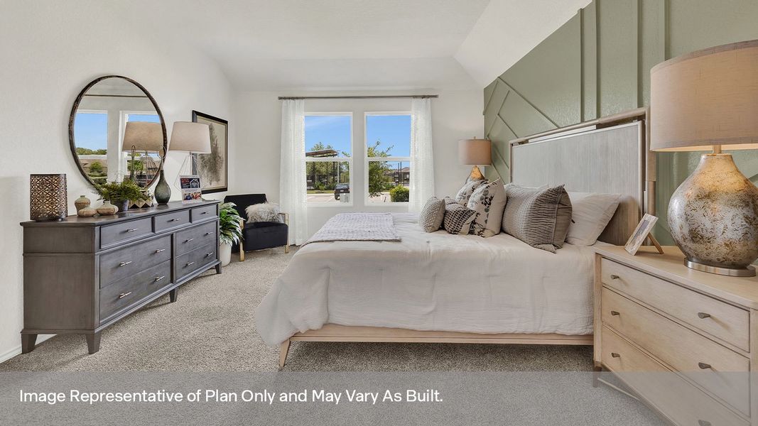 Furnished interior view inside a new home in Arroyo Ranch, Seguin (Image 17).