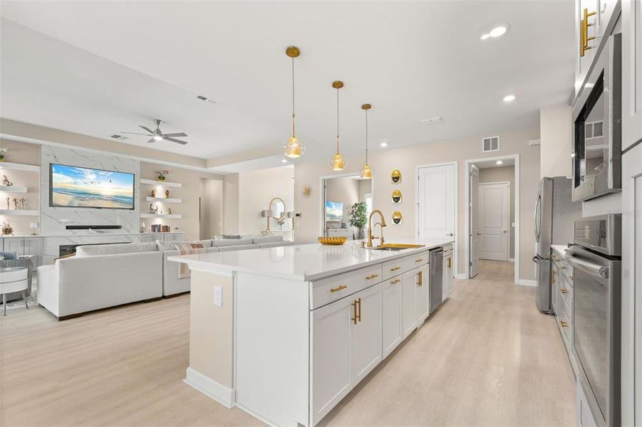 Furnished interior view inside a new home in , Lakewood Ranch (Image 8).