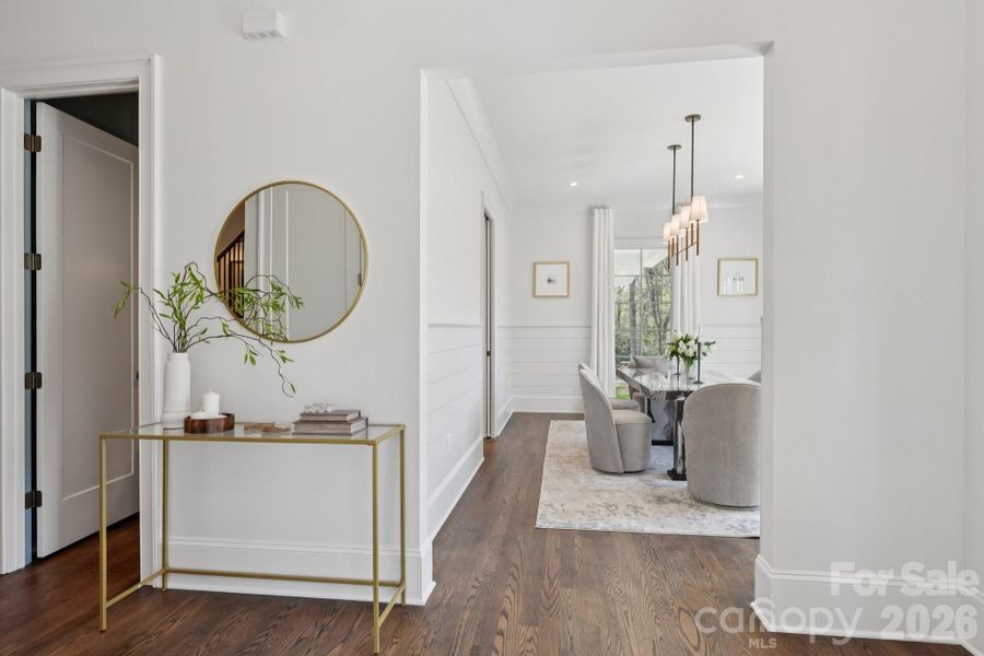 Furnished interior view inside a new home in , Charlotte (Image 4). Furnished interior view inside a new home in , Charlotte (Image 4).