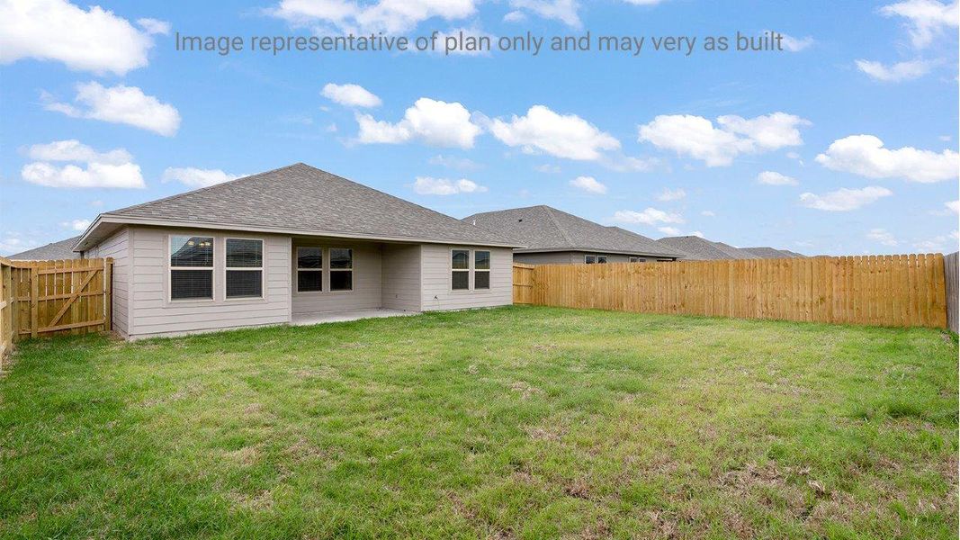 Exterior details and patio area of a home in Royal Oak South, Corpus Christi (Image 3).