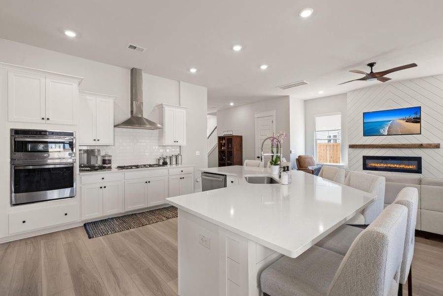 Furnished interior view inside a new home in Carnes Crossroads, Summerville (Image 31).
