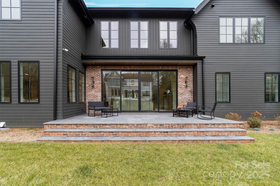 Exterior details and patio area of a home in , Charlotte (Image 4). Exterior details and patio area of a home in , Charlotte (Image 4).