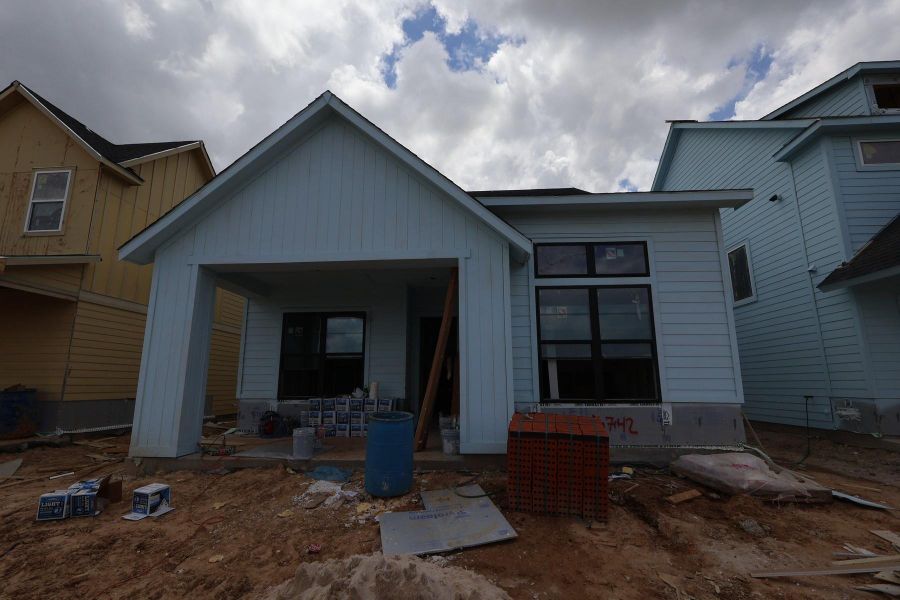 In-progress construction of a new home in Jubilee - Reserve Collection, Hockley, TX (Image 11). In-progress construction of a new home in Jubilee - Reserve Collection, Hockley, TX (Image 11).