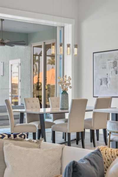 Furnished interior view inside a new home in , Cape Coral (Image 6).