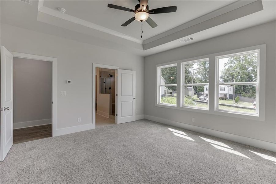 Spacious, unfurnished interior of a new home in , Buford (Image 34).