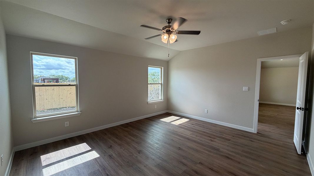 Spacious, unfurnished interior of a new home in The Lakes Northwest, Robstown (Image 22). Spacious, unfurnished interior of a new home in The Lakes Northwest, Robstown (Image 22).