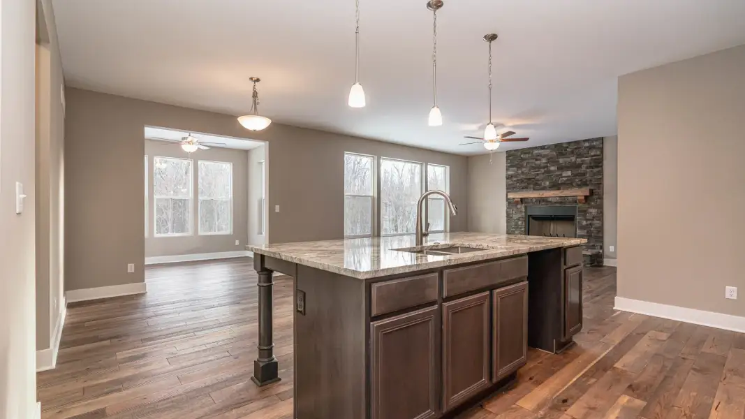 Representative furnished interior of a home built from the The Boulder by Norfolk Homes in Offsite Builds Southern Michigan, Ann Arbor (Image 11).