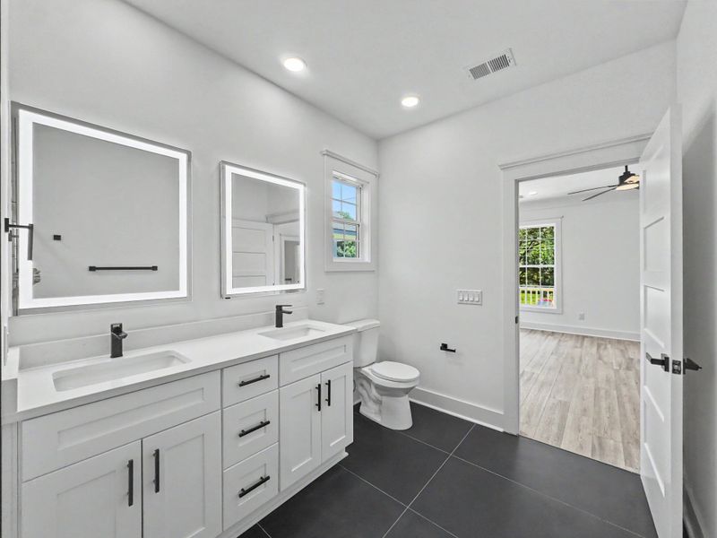 Furnished interior view inside a new home in , North Charleston (Image 9).