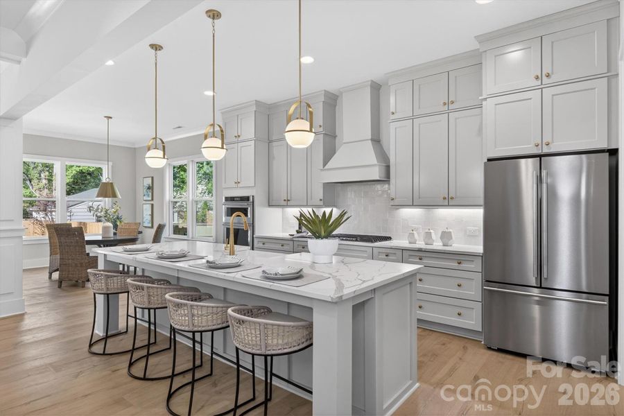 Furnished interior view inside a new home in , Charlotte (Image 18). Furnished interior view inside a new home in , Charlotte (Image 18).