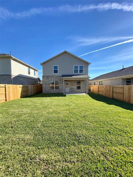 Exterior details and patio area of a home in , Cypress (Image 24).