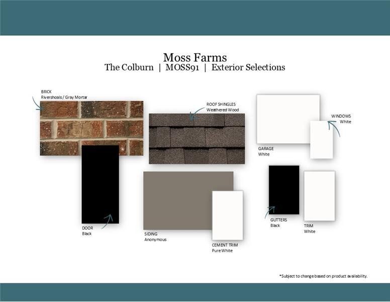 Sample of building materials used in homes in Moss Farm, White House (Image 44). Sample of building materials used in homes in Moss Farm, White House (Image 44).