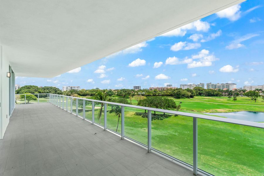 Exterior details and patio area of a home in Alina Residences, Boca Raton (Image 15).