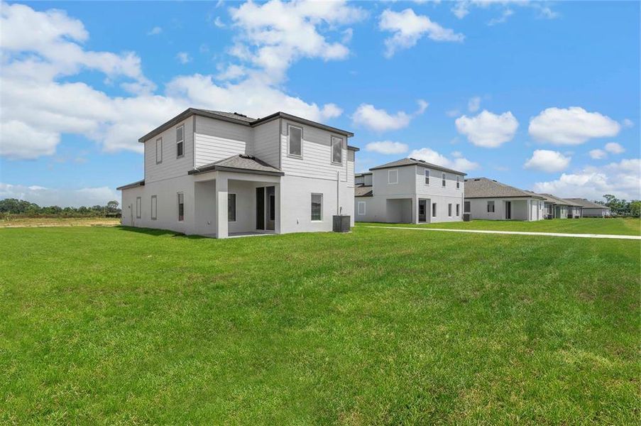 Exterior details and patio area of a home in Gum Lake Preserve, Lake Alfred (Image 3). Exterior details and patio area of a home in Gum Lake Preserve, Lake Alfred (Image 3).