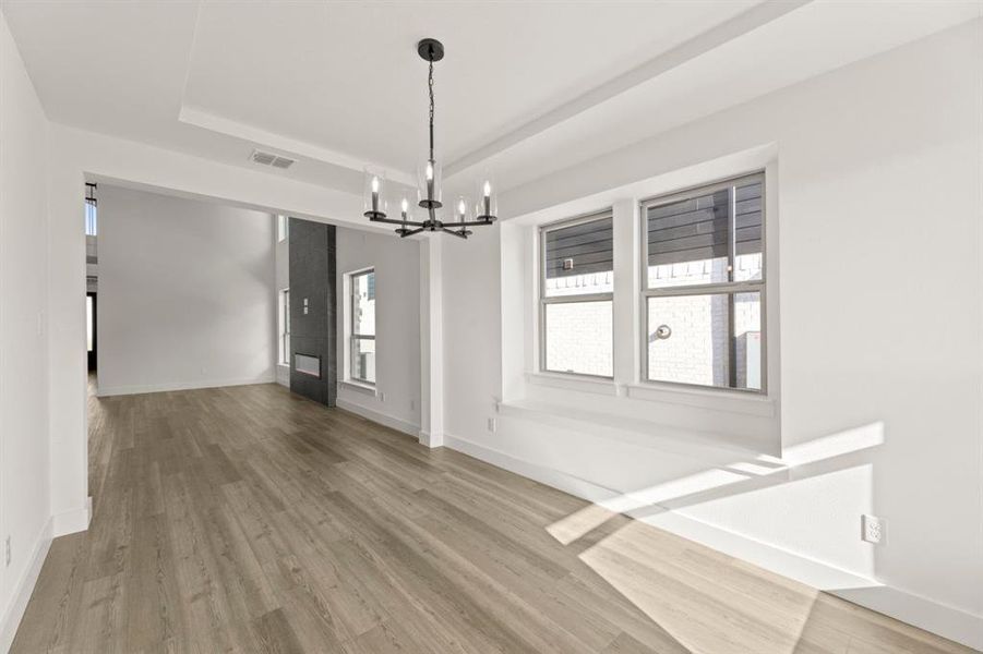 Spacious, unfurnished interior of a new home in Trails at Cottonwood Creek, Rowlett (Image 31). Spacious, unfurnished interior of a new home in Trails at Cottonwood Creek, Rowlett (Image 31).