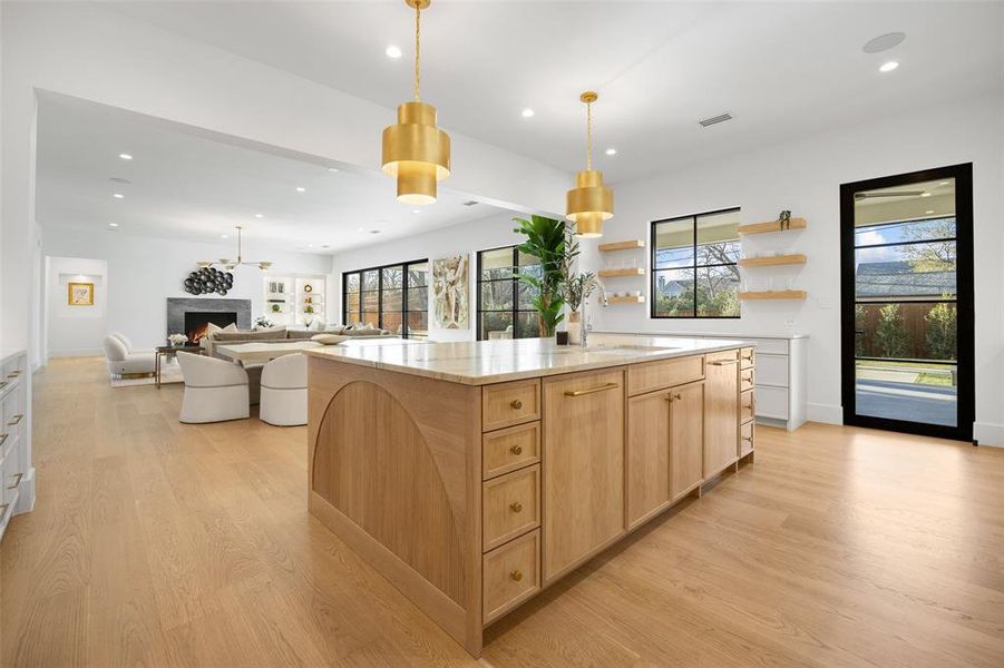 Furnished interior view inside a new home in , Dallas (Image 15).