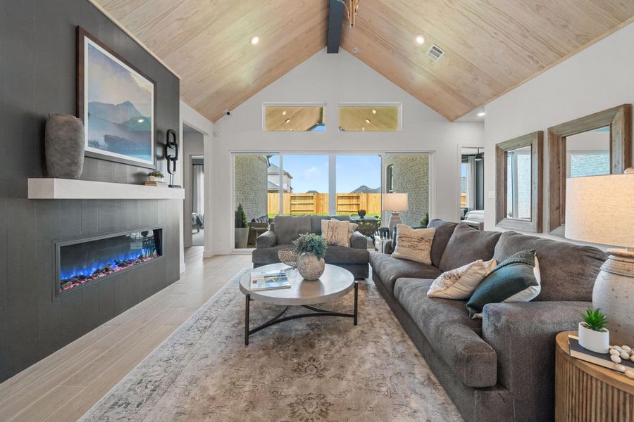 Furnished interior view inside a new home in Attwater, Waller (Image 7). Furnished interior view inside a new home in Attwater, Waller (Image 7).