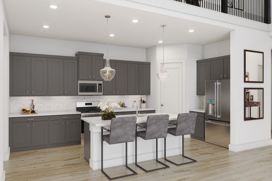 Representative furnished interior of a home built from the Downy by Tri Pointe Homes in Tompkins Reserve, Katy (Image 17). Representative furnished interior of a home built from the Downy by Tri Pointe Homes in Tompkins Reserve, Katy (Image 17).