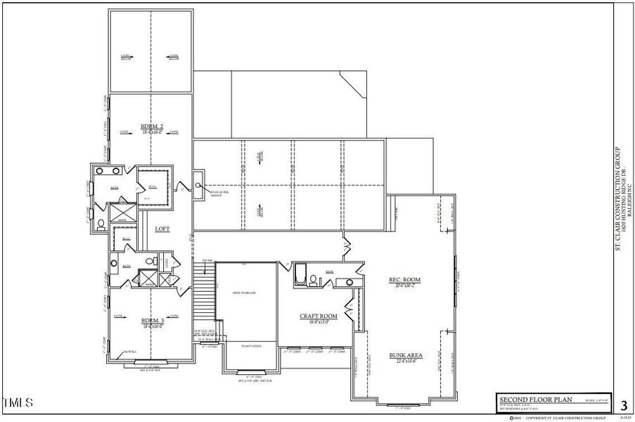 1620 Hunting Ridge FP Second Floor
