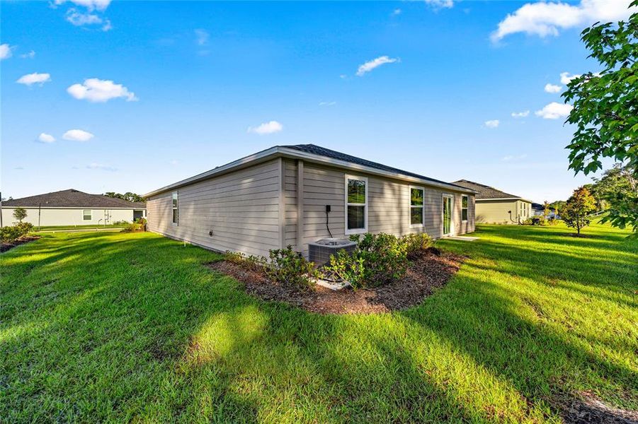 Exterior details and patio area of a home in Marion Ranch, Ocala (Image 4).