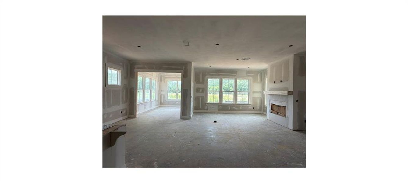 In-progress construction of a new home in Silverwood, Cumming, GA (Image 36).