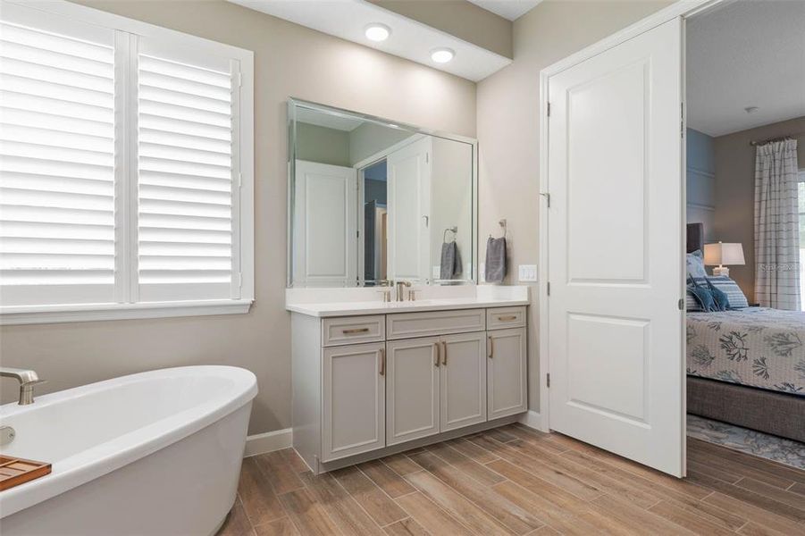 Furnished interior view inside a new home in Toscana, Palm Coast (Image 43).