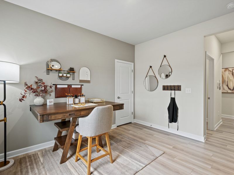 Furnished interior view inside a new home in Waterside - Coastline Series, Longs (Image 20).