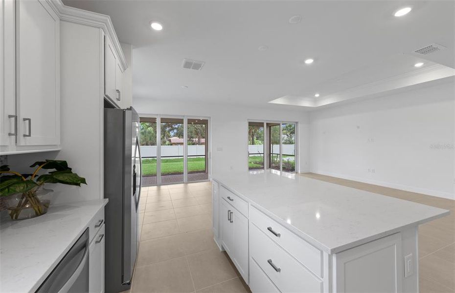 Furnished interior view inside a new home in Legacy Groves, Nokomis (Image 4).