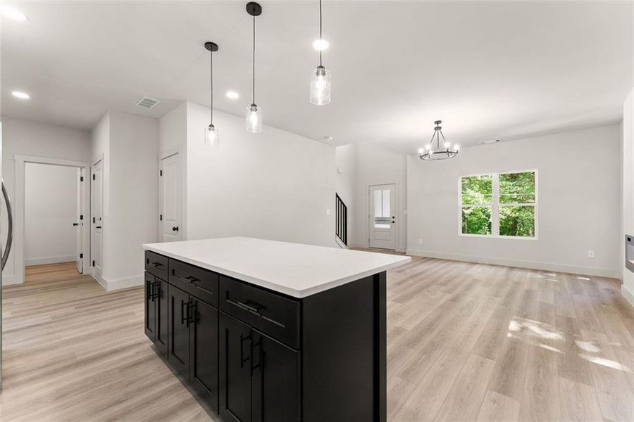 Furnished interior view inside a new home in , Gainesville (Image 7).